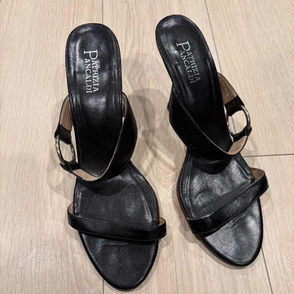 Patrizia Pancaldi Black Sandals